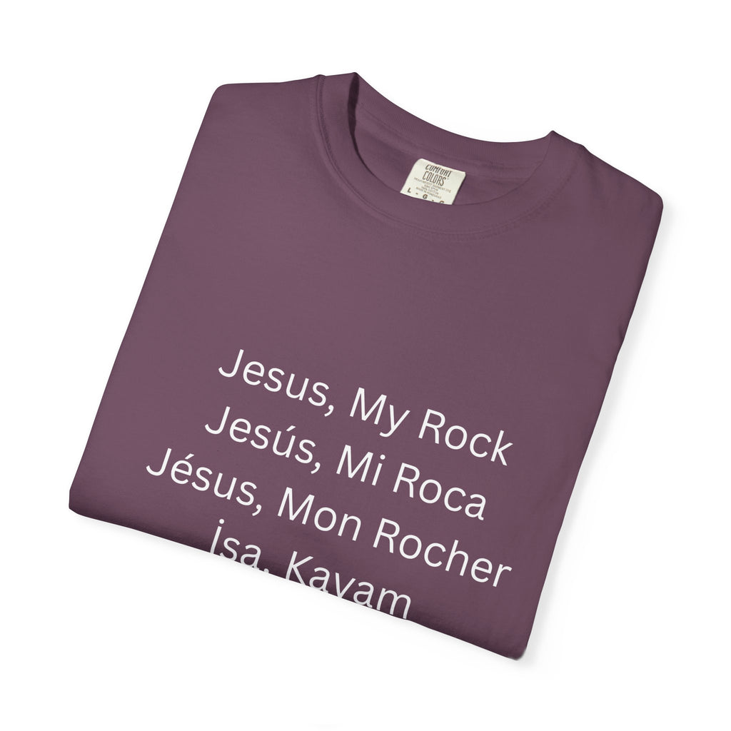 Jesus, My Rock Berry T-Shirt