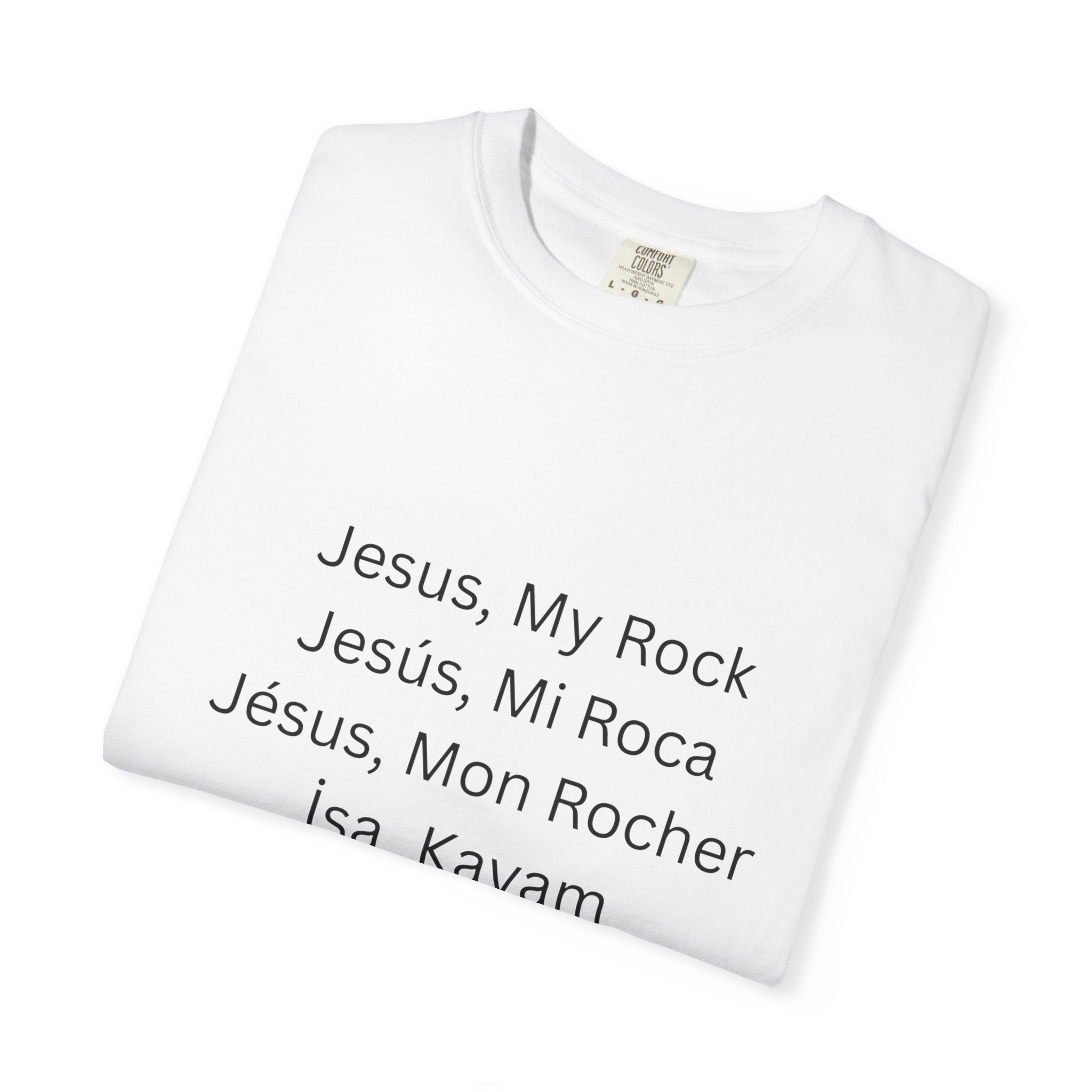 Jesus, My Rock Blossom T-Shirt